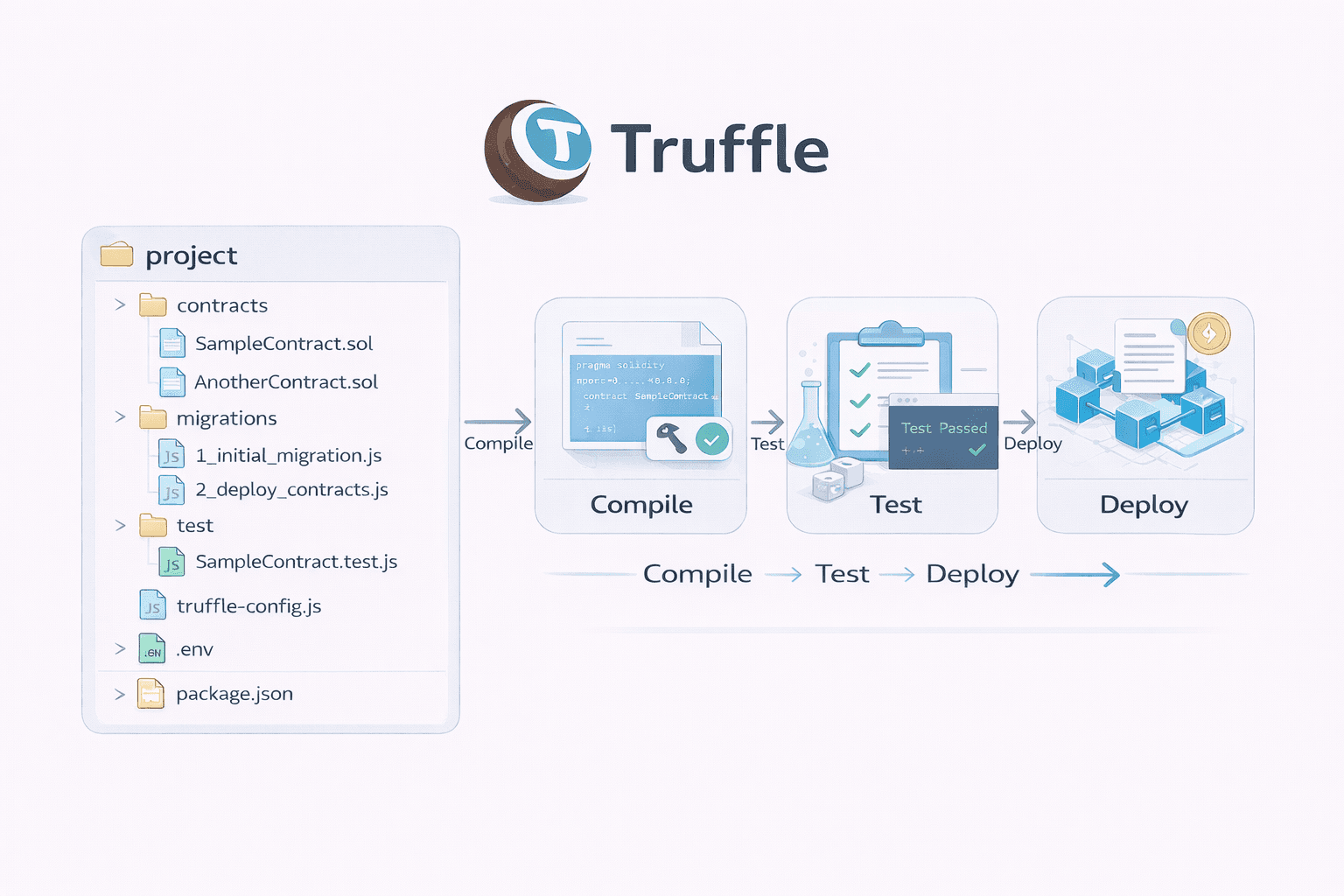 Truffle 프레임워크 핵심 정리: config 설정으로 보는 스마트 컨트랙트 개발 흐름